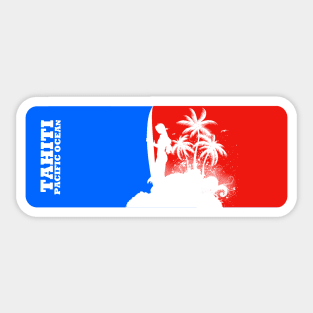TAHITI Fun Beach Sticker